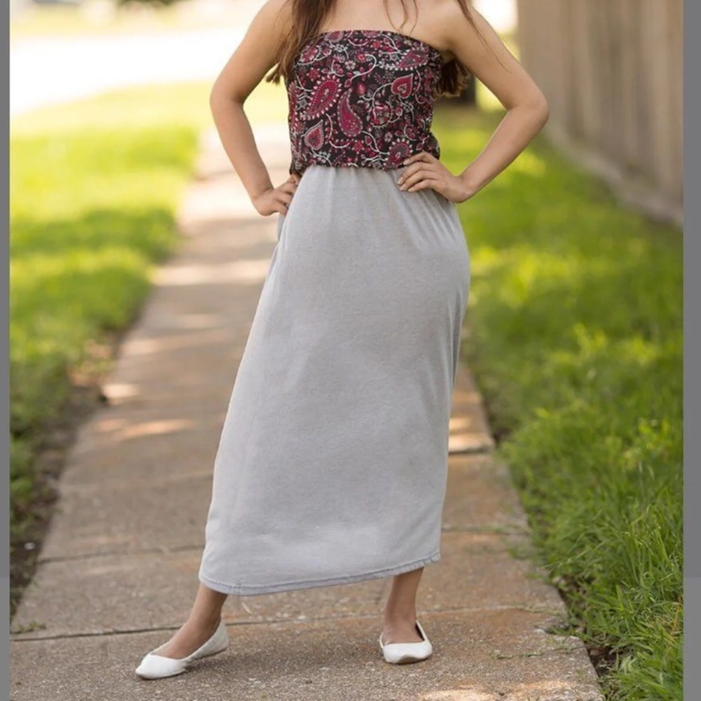 New Lilli Lovebird Strapless Dress.